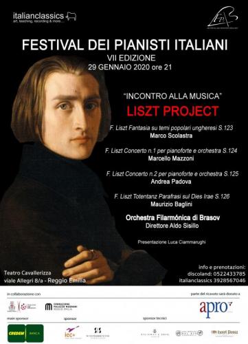 Festival Dei Pianisti Italiani Per Apro Onlus - Reggio Emilia