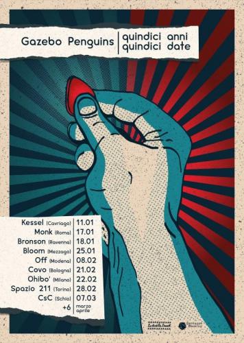 Gazebo Penguins In Tour - Torino