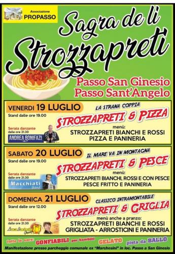 Sagra Degli Strozzapreti - San Ginesio