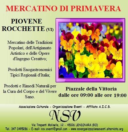 Mercatino Di Primavera A Piovene Rocchette - Piovene Rocchette