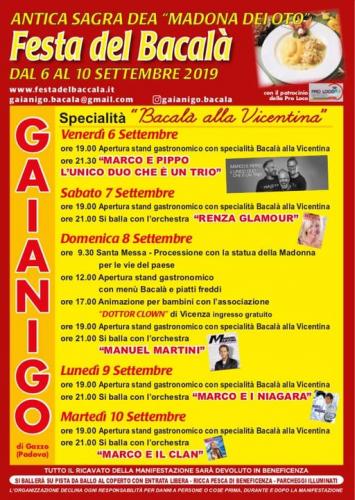 Festa Del Baccala A Gaianigo - Gazzo