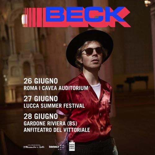 Beck In Concerto In Italia - Gardone Riviera