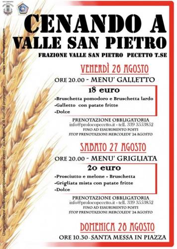 La Sagra Valsampietrese A Pecetto Torinese - Pecetto Torinese