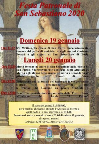 Festa Patronale San Sebastiano A Fossato Di Vico - Fossato Di Vico