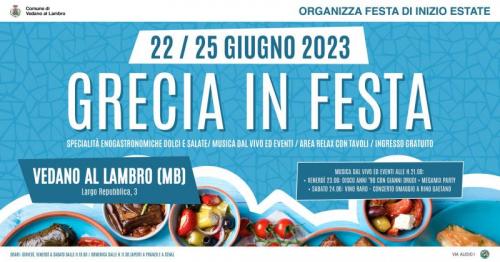 Grecia In Festa A Vedano Al Lambro - Vedano Al Lambro