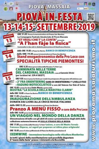 Piova In Festa - Piovà Massaia