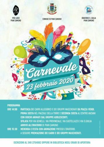Festa Di Carnevale A Pian Camuno - Pian Camuno