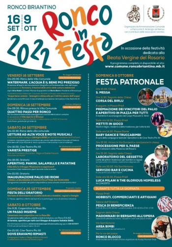 Ronco In Festa A Ronco Briantino - Ronco Briantino