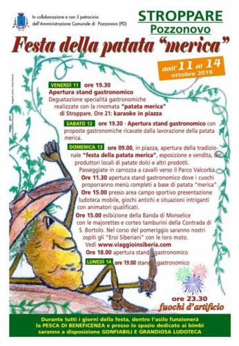 Festa Della Patata Merica Di Stroppare - Stanghella