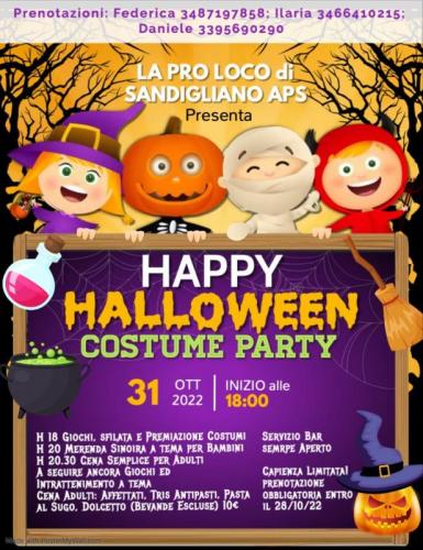 Halloween A Sandigliano - Sandigliano