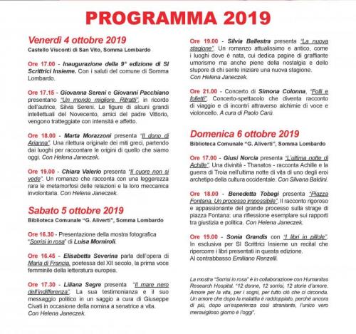 Festival Di Letteratura Al Femminile - Somma Lombardo