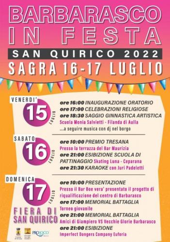 Fiera Di San Quirico A Barbarasco - Tresana