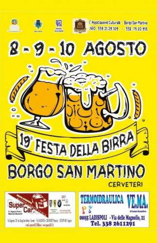  Festa Della Birra  A Borgo San Martino - Cerveteri