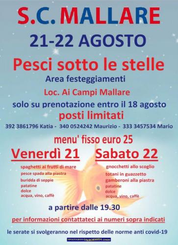 Pesci Sotto Le Stelle - Mallare