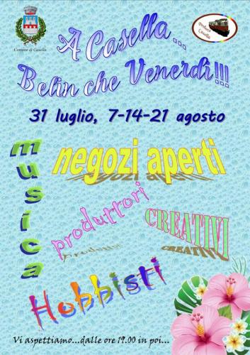 Belin Che Venerdì A Casella - Casella