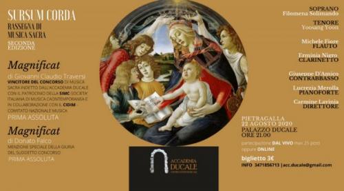 Sursum Corda - Rassegna Di Musica Sacra A Pietragalla - Pietragalla