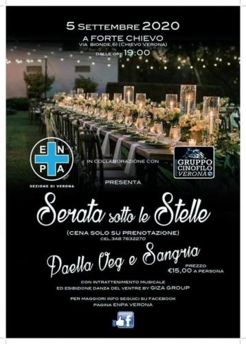 Serata Sotto Le Stelle A Forte Chievo - Verona