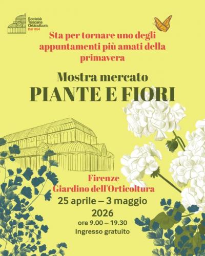 Mostra Mercato Di Piante E Fiori A Firenze - Firenze