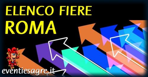 Elenco Fiere A Roma - Roma