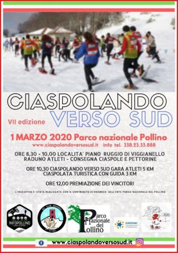 Ciaspolando Verso Sud A Viggianello - Viggianello