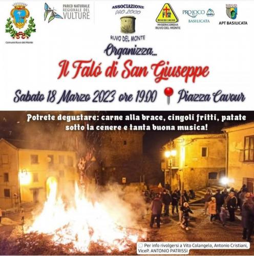 Il Falò Di San Giuseppe A Ruvo Del Monte - Ruvo Del Monte