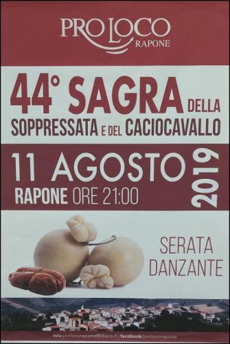 La Sagra Della Soppressata E Del Caciocavallo A Rapone - Rapone