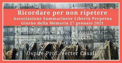 La Giornata Della Memoria A San Marino - Città Di San Marino