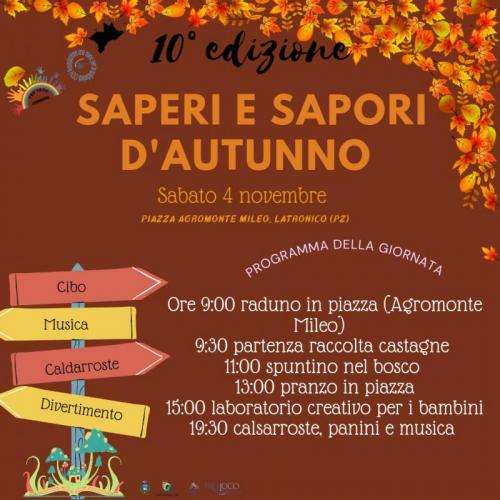  Saperi E Sapori D'autunno A Latronico - Latronico