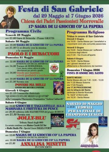 La Festa Di San Gabriele A Morrovalle - Morrovalle