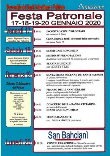 Festa Patronale Di San Sebastiano A Lumezzane - Lumezzane