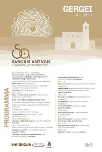 Saboris Antigus A Gergei - Gesico