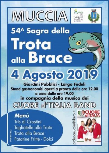 La Sagra Della Trota Alla Brace A Muccia - Muccia