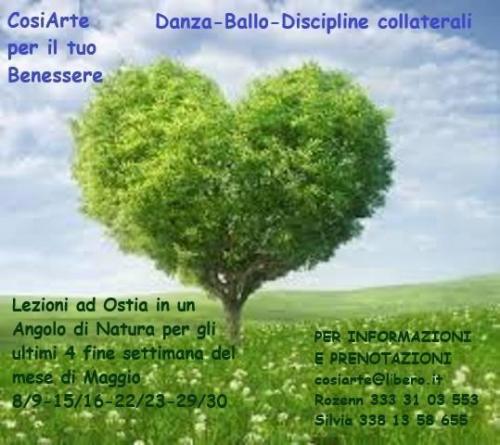 Danza, Ballo, Discipline Collaterali A Ostia - Roma