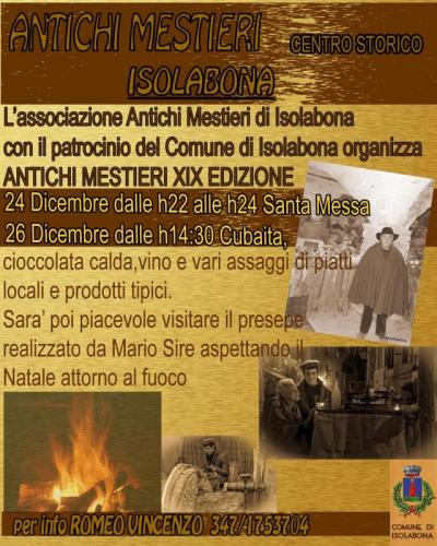 Antichi Mestieri A Isolabona - Isolabona