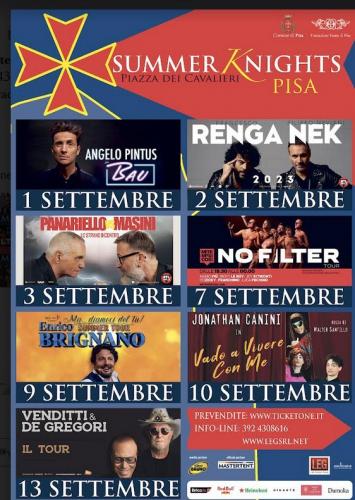 Summer Knights A Pisa - Pisa