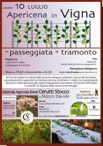 Apericena In Vigna E Passeggiata Al Tramonto A Zenevredo - Zenevredo