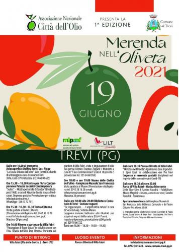 Merenda Nell'oliveta A Trevi - Trevi