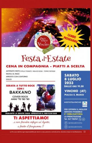 La Festa D'estate A Vinchio - Vinchio