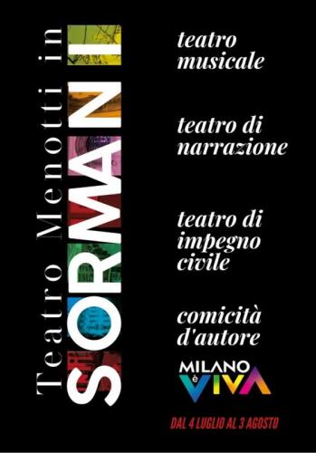 Rassegna Teatro Menotti In Sormani - Milano