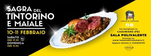 La Sagra Del Tintorino E Maiale A Casumaro - Cento