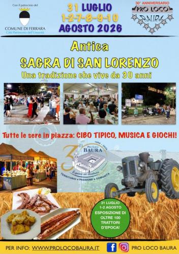 Sagra Di San Lorenzo A Baura - Ferrara