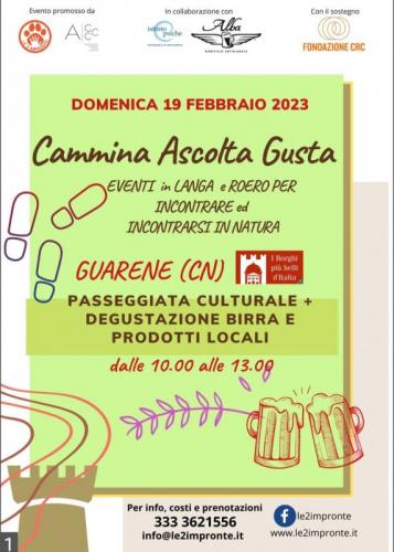 Cammina Ascolta Gusta - Guarene