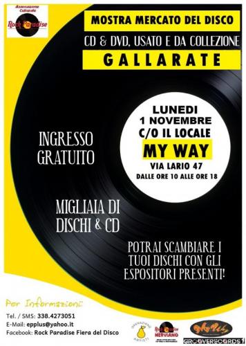 Mostra Mercato Del Disco A Gallarate - Gallarate