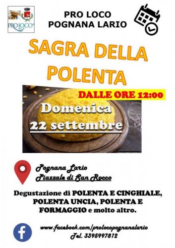 La Sagra Della Polenta A Pognana Lario - Pognana Lario