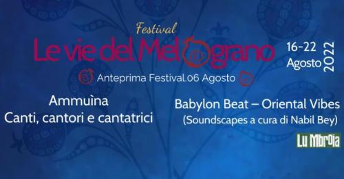 Le Vie Del Melograno Festival - Corigliano D'otranto