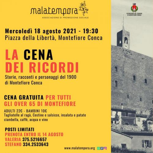 La Cena Dei Ricordi - Montefiore Conca