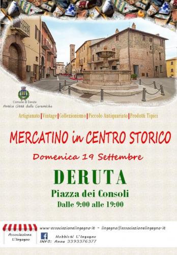 Mercatino In Centro Storico - Deruta