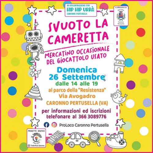 Il Mercatino Occasionale Del Giocattolo Usato A Caronno Pertusella - Caronno Pertusella