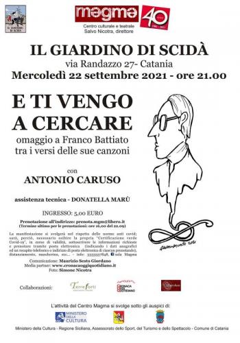 E Ti Vengo A Cercare - Catania