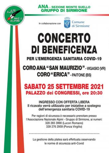 Concerto Degli Alpini Per L'emergenza Covid - Sirmione